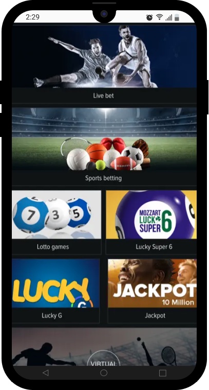 Mozzartbet Android Overview