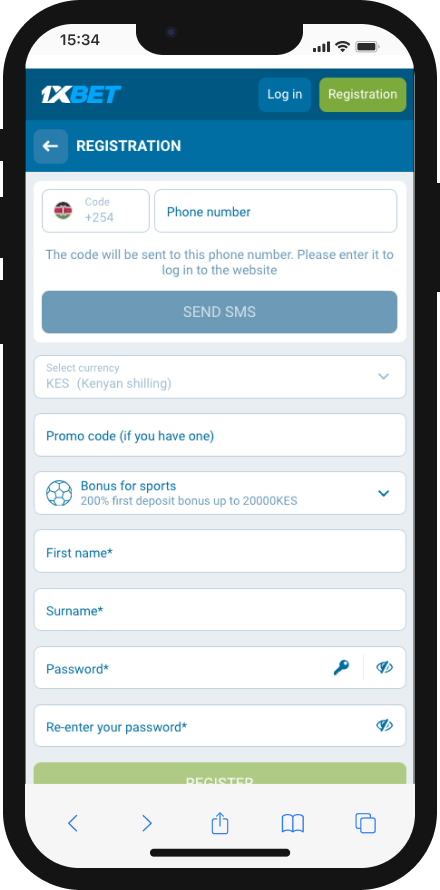 1xBet Registration and Bonus Opt In