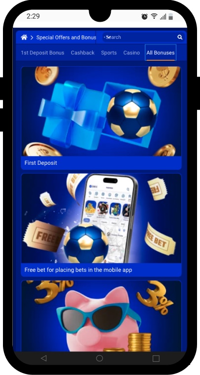 Paripesa App Bonus