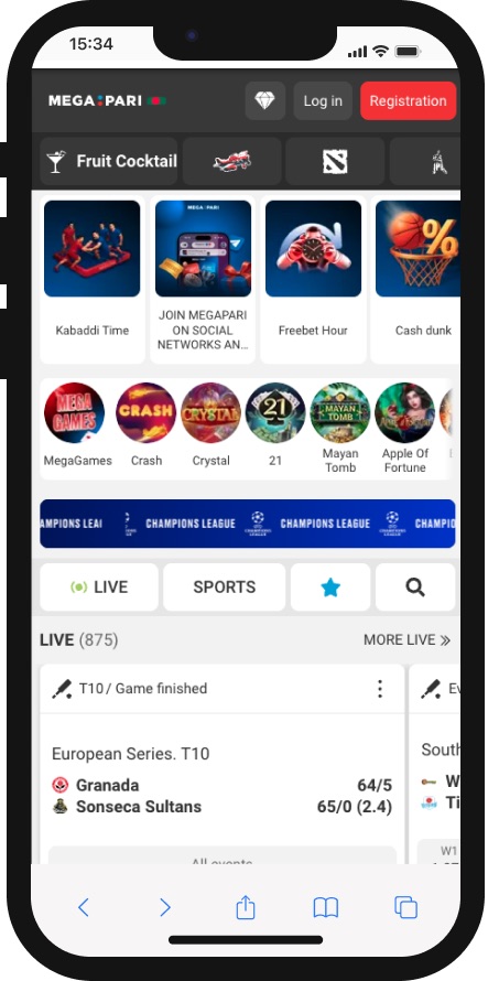 Megapari home mobile