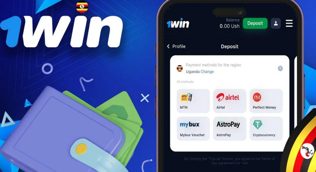 1win ugandan payment methods