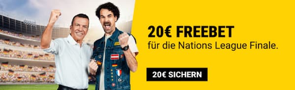 Sichere dir 20€ Guthaben bei Interwetten zum Finale der Nations League