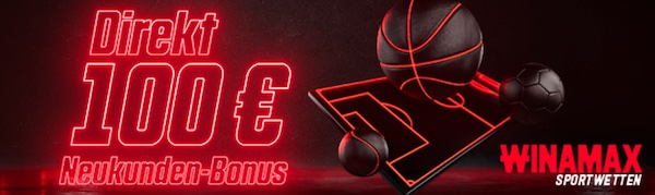 100€ Freebet für Winamax Neukunden
