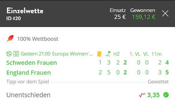 Erneut konnten wir bei Neo.bet unseren Gewinner der Woche platzieren