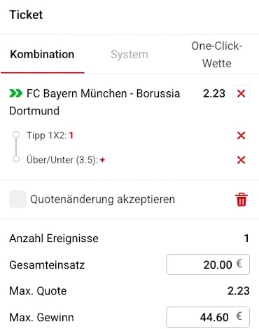 Unser Tipp der Woche zum Klassiker zwischen Bayern und Dortmund