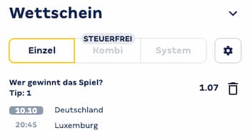 Platziere deine Wette bei Merkur Bets