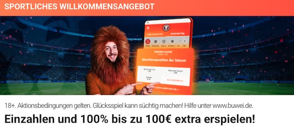 Bei LeoVegas registrieren und 100€ Bonus abholen
