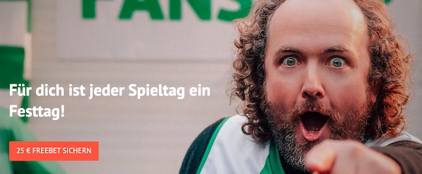Sichere dir zum Start eine 25 € ODDSET Freebet