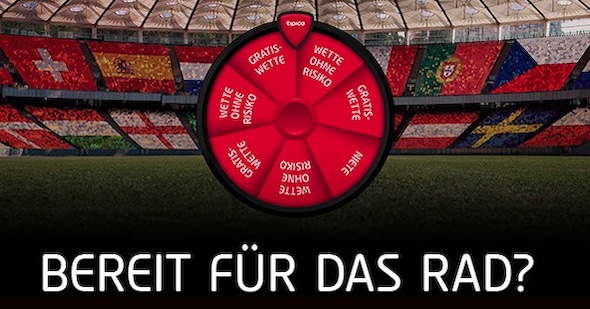 Tipico Spin für eingeladene Bestandskunden