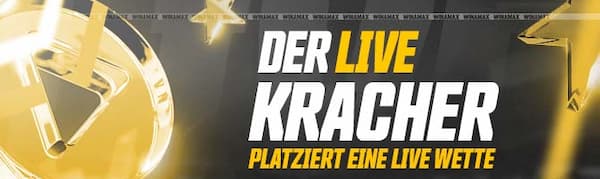 Sichere dir eine Winamax Freebet für das Platzieren einer Live Wette
