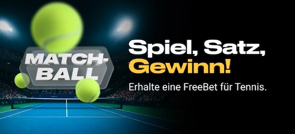 sichere dir eine bwin Freebet für deine Tenniswette