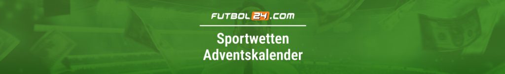 Übersicht über Adventskalender Angebote von Sportwetten Anbietern