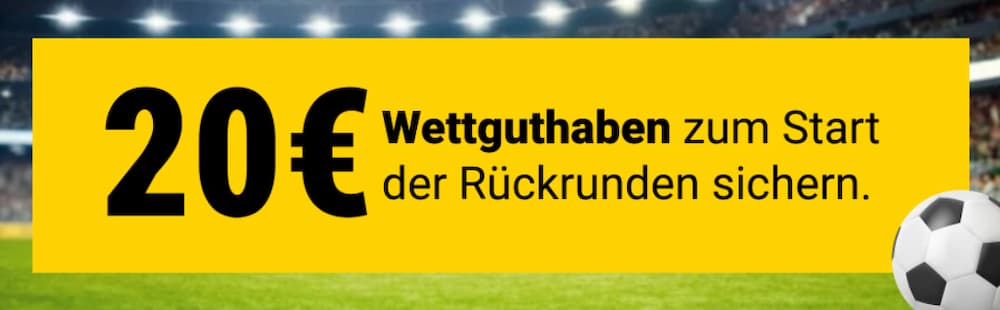Gratis Wettguthaben bei Interwetten zum Wiederbeginn der Bundesliga!