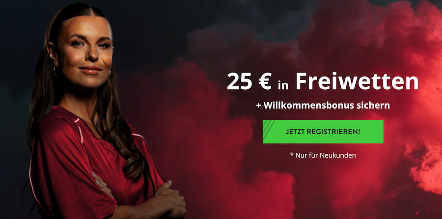 25€ NEObet Freiwetten für Neukunden