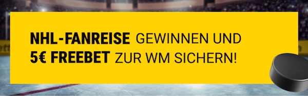 5€ Freebet von Interwetten zur Eishockey WM 2026!
