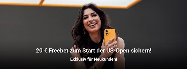Interwetten Gratiswette zu den US Open 2026