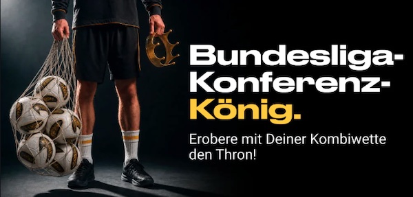 Werde Bundesliga Konferenz König bei Bwin
