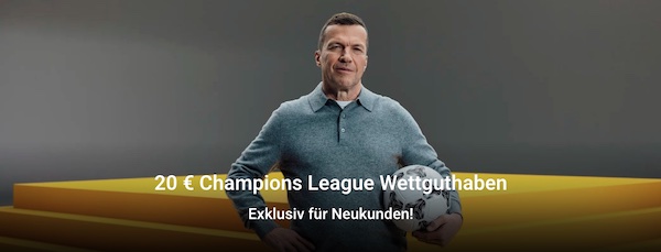 Interwetten Guthaben zum 2. Spieltag der Königsklasse