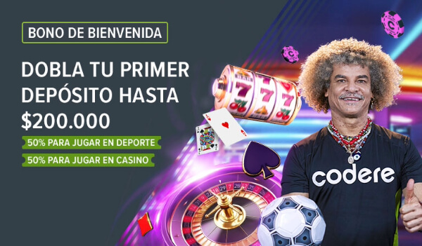 bono de bienvenida de codere en colombia.
