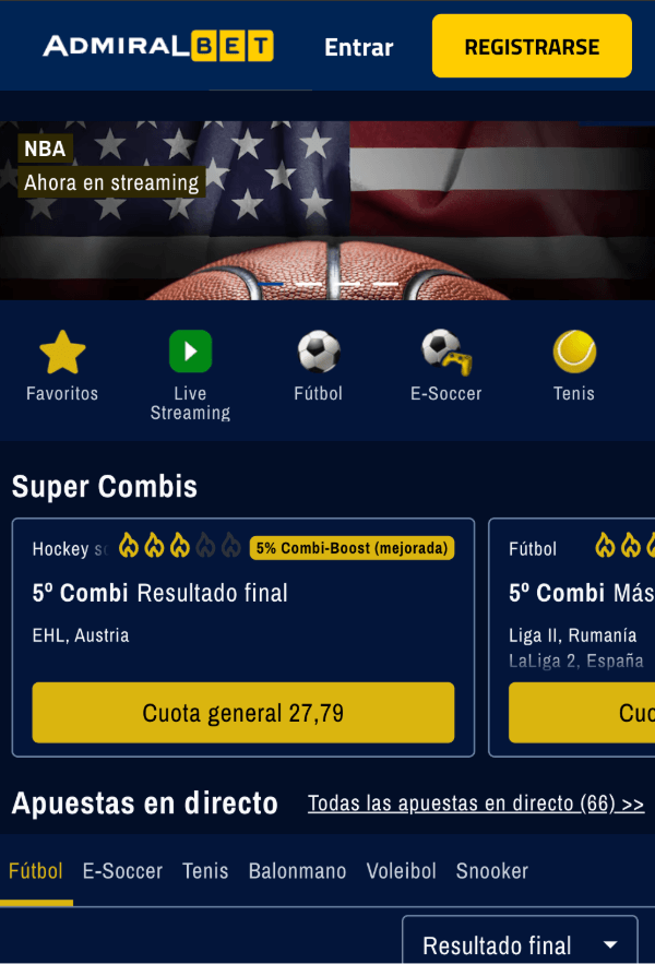 super combinadas de admiralbet.
