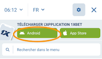 comment telecharger 1xbet sur smartphone