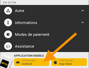 ou telecharger bet and you africa application