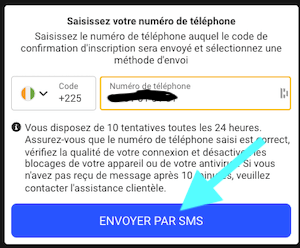 confirmer betandyou inscription