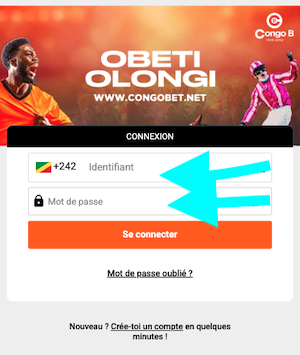 connexion congo bet 