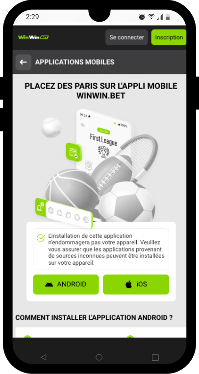 winwin bet apk android et app ios telecharger