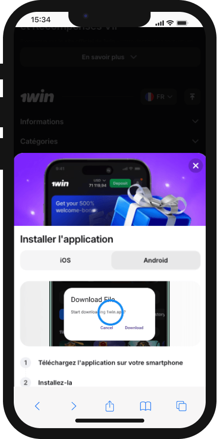 1win app telecharger