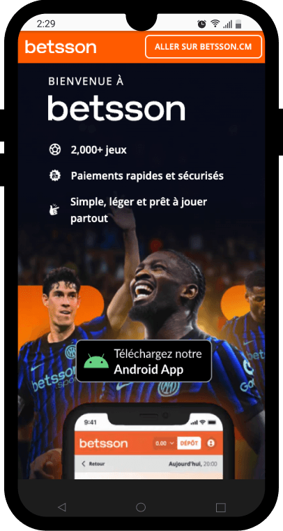 telecharger betsson apk android