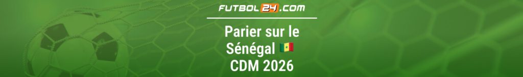 pronostic senegal cdm 2026 sur f24