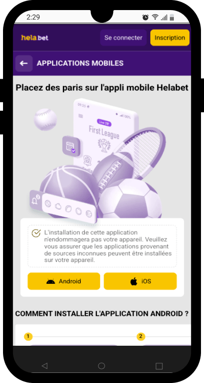 telecharger helabet application