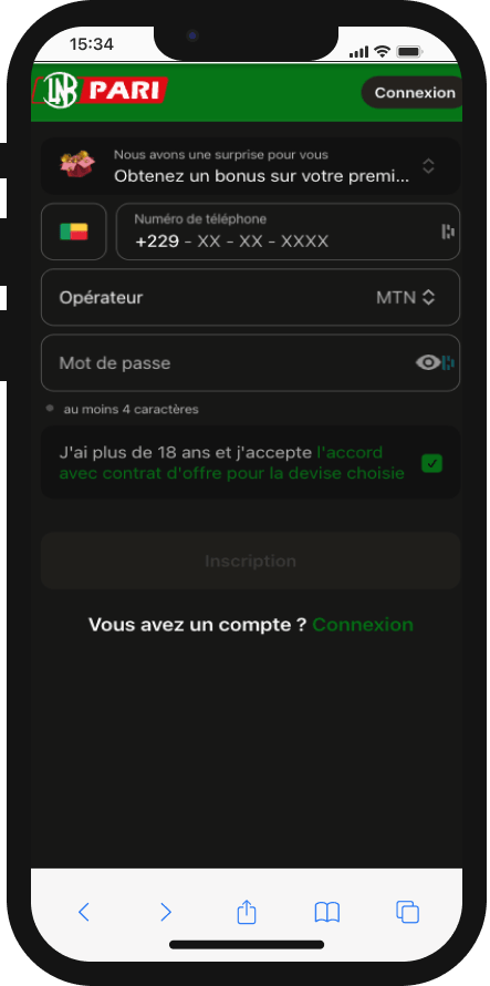 inscription lnb paris sportifs