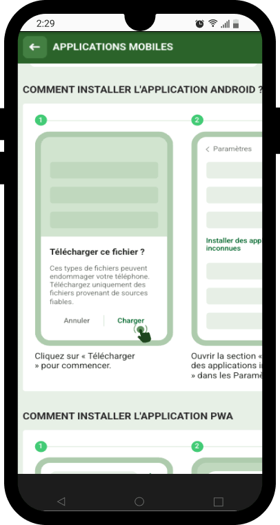 comment telecharger le fichier linebet apk pour android