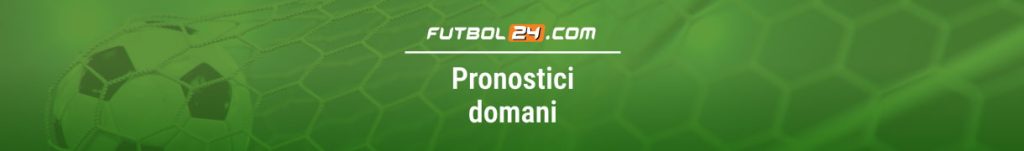 pronostici calcio domani