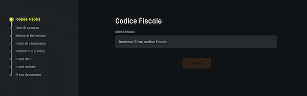 come registrarsi su snai