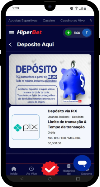 Hiperbet Depósito