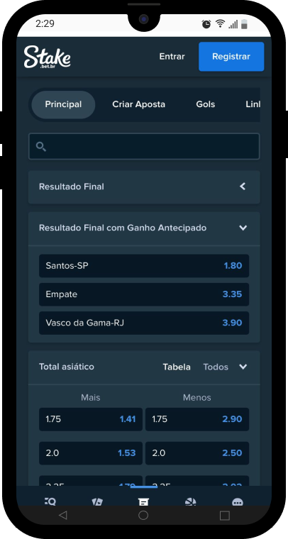 pagamento antecipado stake